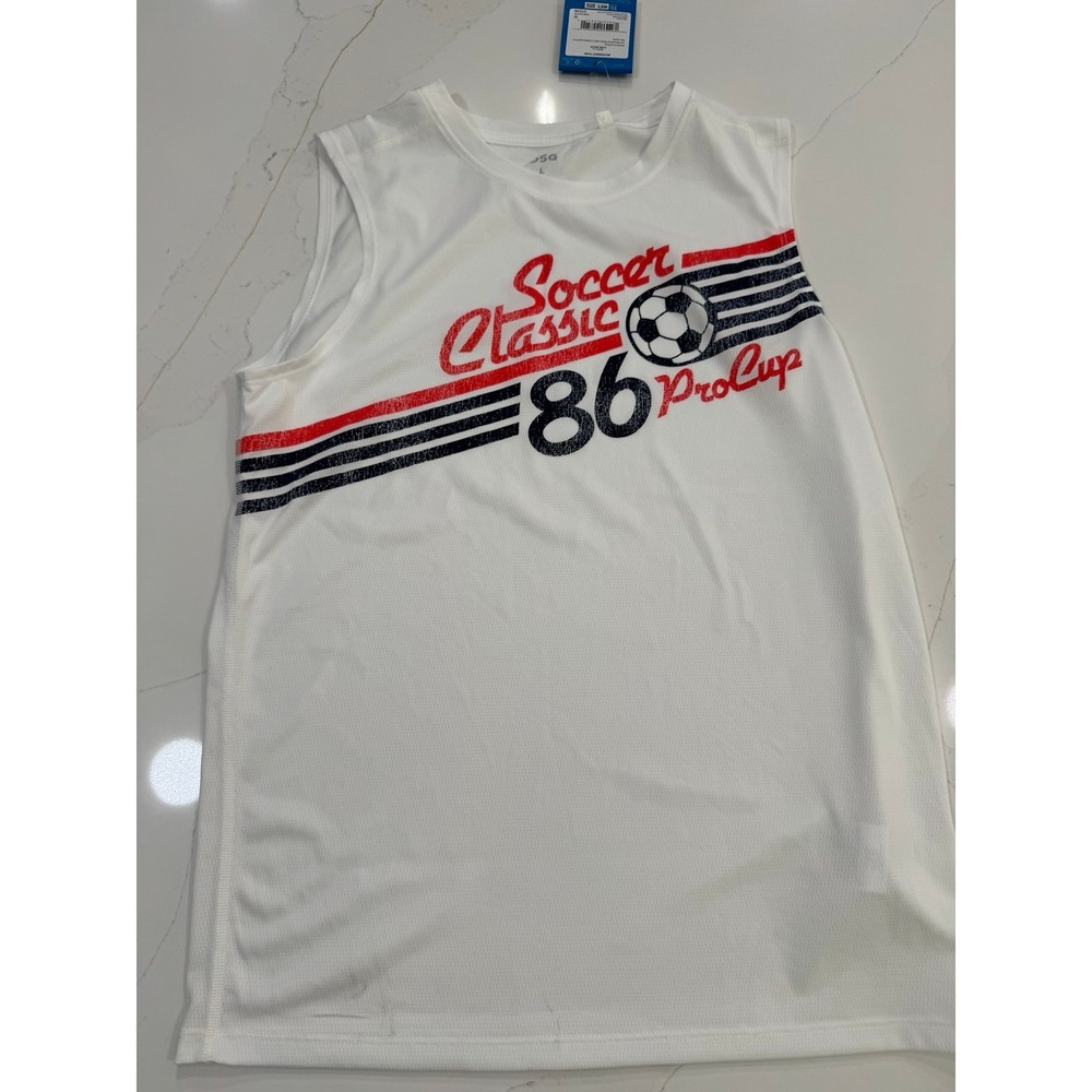 DSG boys large muscle tank soccer